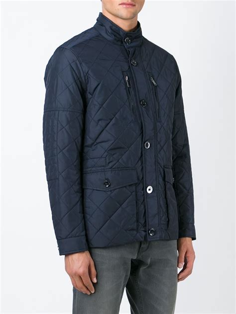 mens michael kors quilted jacket with wool sleeve|Michael Kors waterproof jacket.